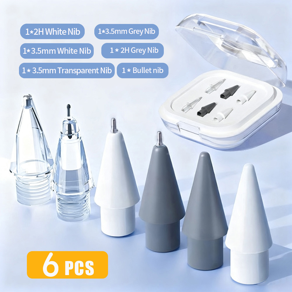 Huawei Tablet Accessories - 6 in 1 Replacement Pencil Tips