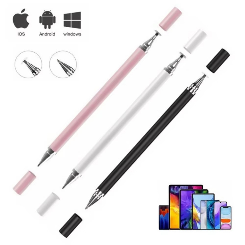Pen Tablet Accessories - 1/2/8pcs 2 In 1 Universal Stylus