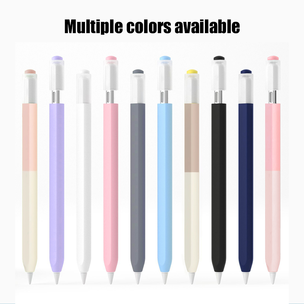 Color Splicing Silicone Pen Ca - Pen Tablet Accessories ulasan dan harga