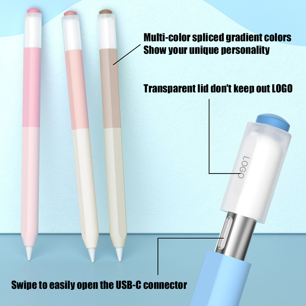 Color Splicing Silicone Pen Ca - Pen Tablet Accessories ulasan dan harga