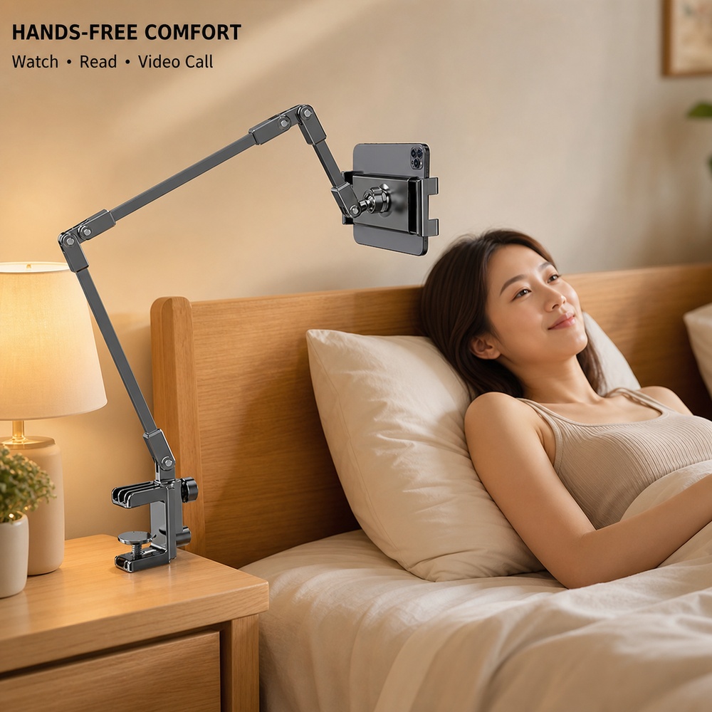 Adjustable Bed Phone Holder St - Trimble Tablet Accessories ulasan dan harga