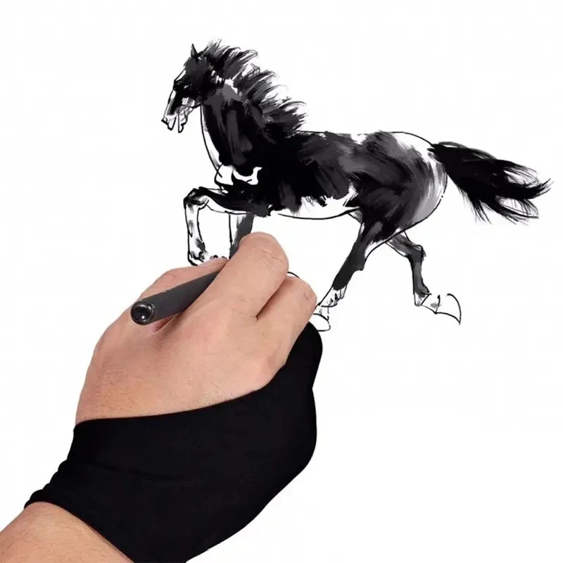1/3pcs Stylus Black Blue Grey  - Drawing Glove Artist ulasan dan harga