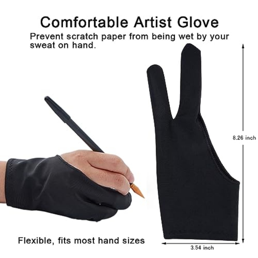 Scratch Painting Art Tool, 11  - Drawing Glove Artist ulasan dan harga