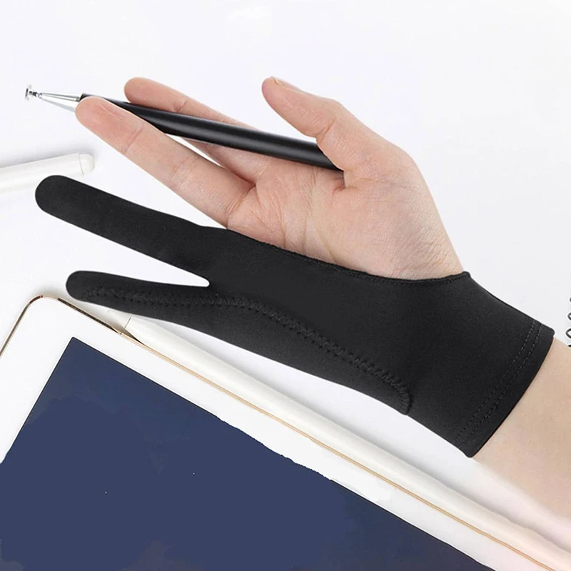 1/2 Layers Art 2 Finger Anti-m - Drawing Glove Artist ulasan dan harga