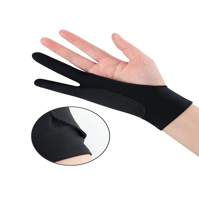 1/2 Layers Art 2 Finger Anti-m - Drawing Glove Artist ulasan dan harga