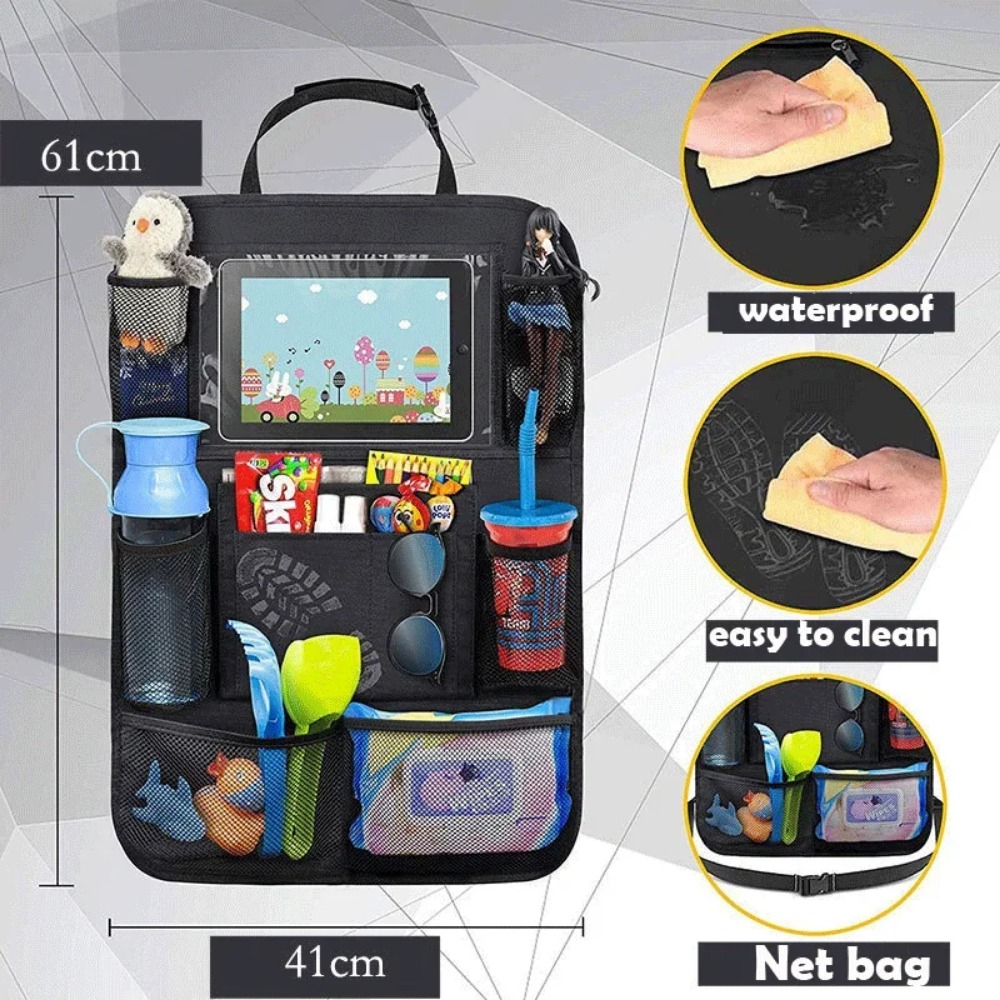 Car Seat Back Organizer 9 Stor - Pen Tablet Accessories ulasan dan harga