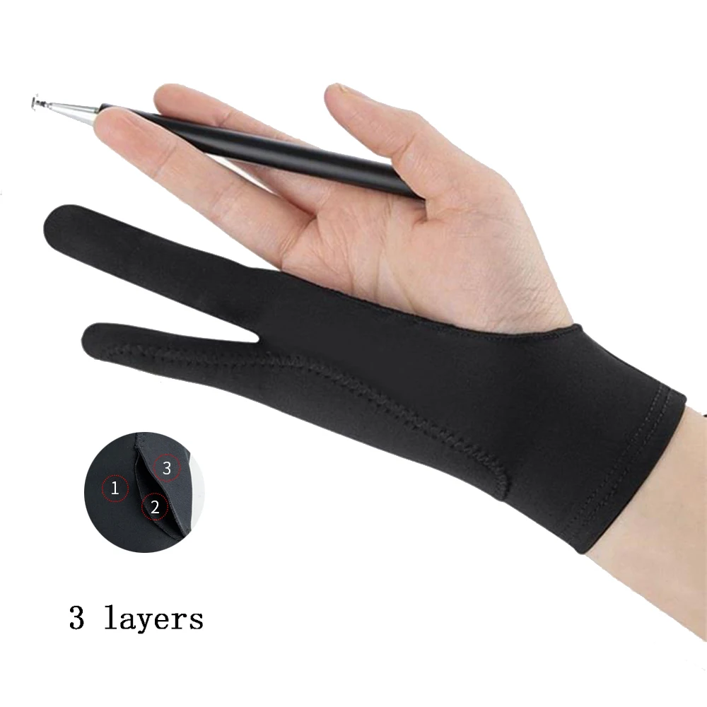 Anti-touch Painting Glove Tabl - Drawing Glove Artist ulasan dan harga