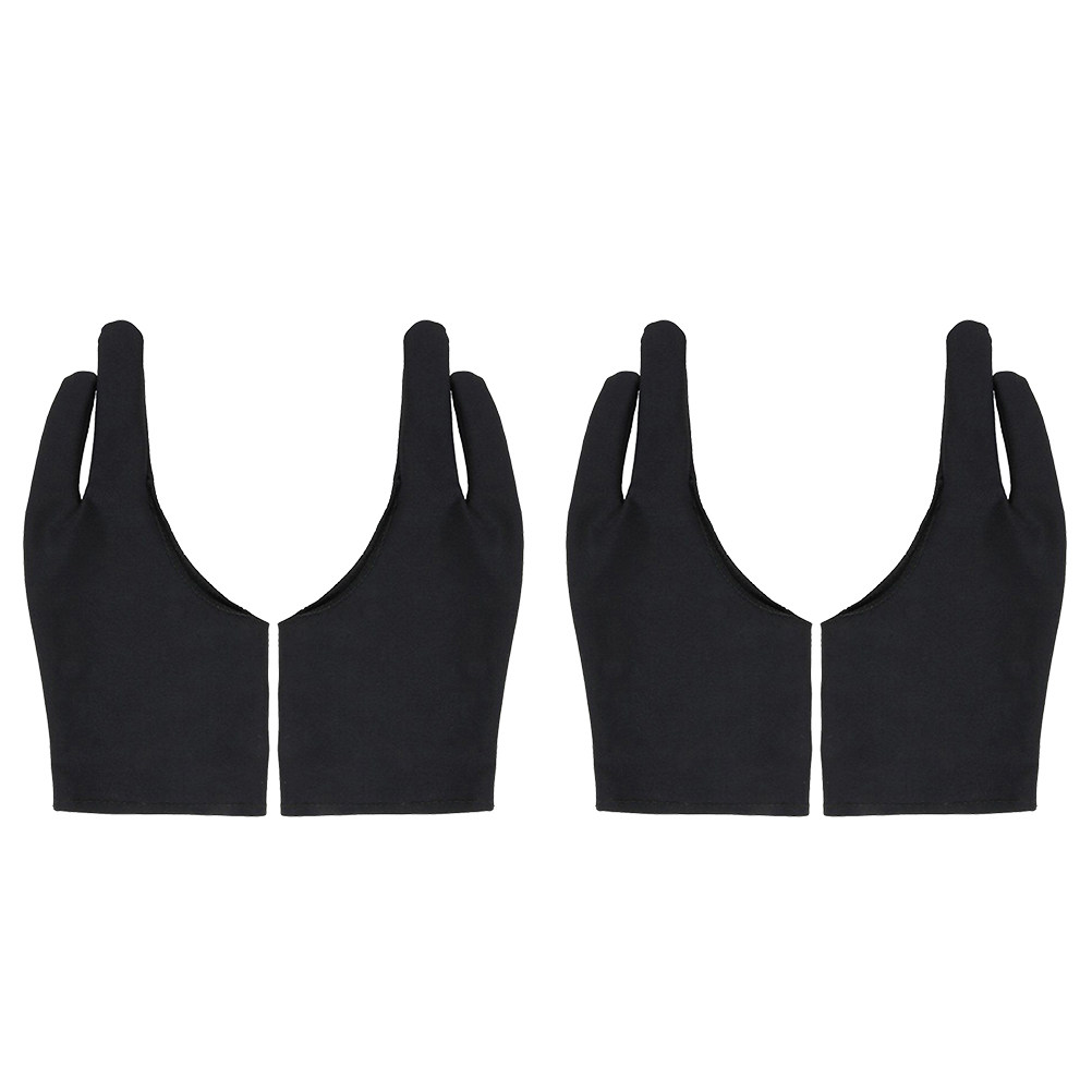 4Pcs Artist Two Finger Gloves  - Drawing Glove Artist ulasan dan harga