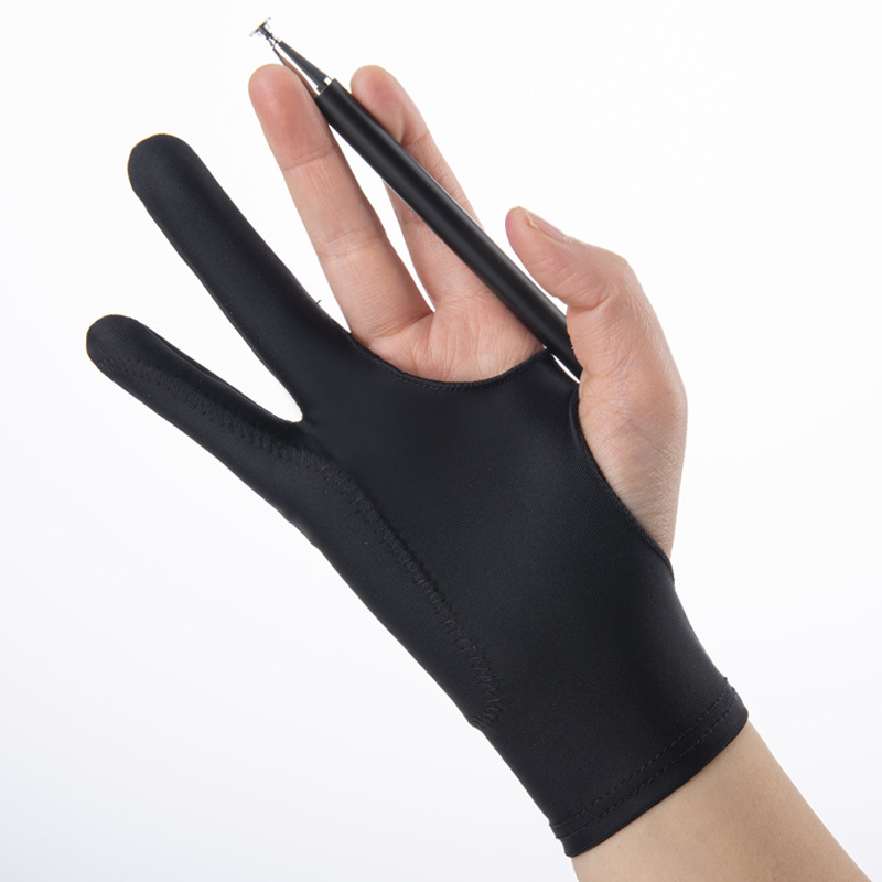 1PC Two-Finger Hand Painting G - Drawing Glove Artist ulasan dan harga