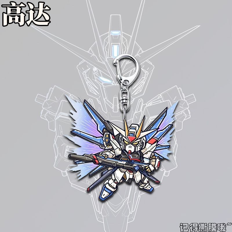 Gundam Series Flat Acrylic Key - Case With Pencil Holder ulasan dan harga