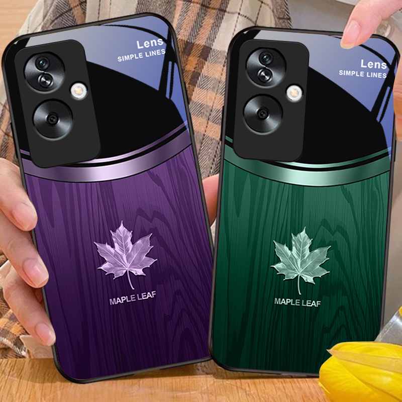 Wood Grain Maple Leaf For Oppo - Realme Note 50 ulasan dan harga