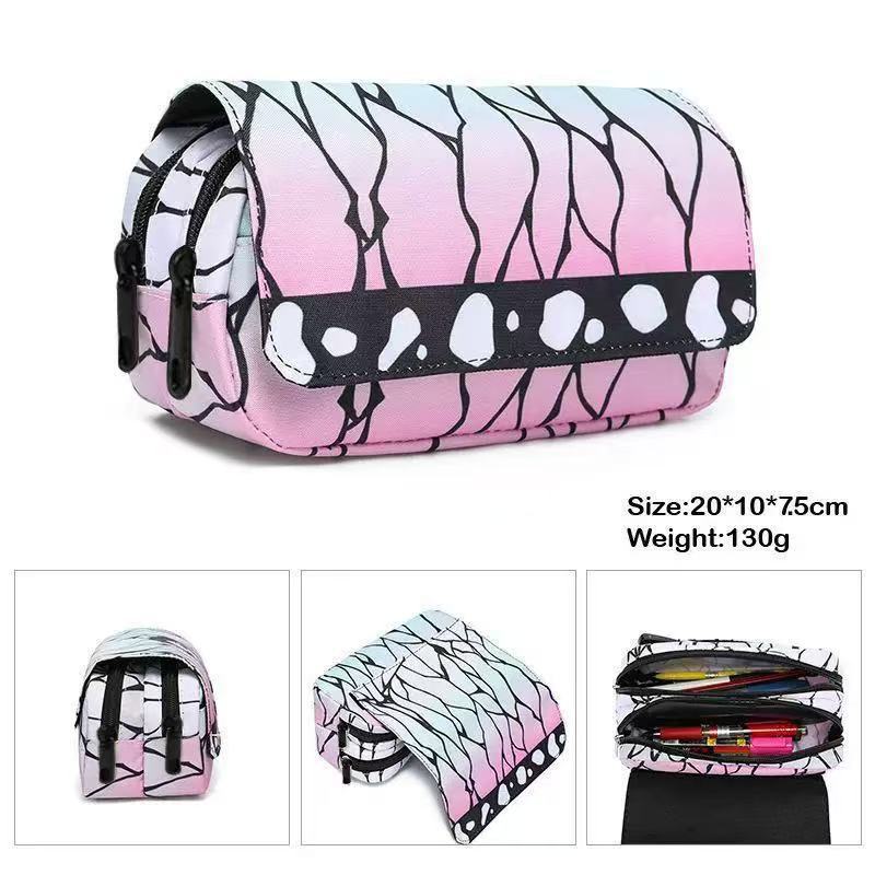 Demon Slayer Large‑capacity Fl - Case With Pencil Holder ulasan dan harga
