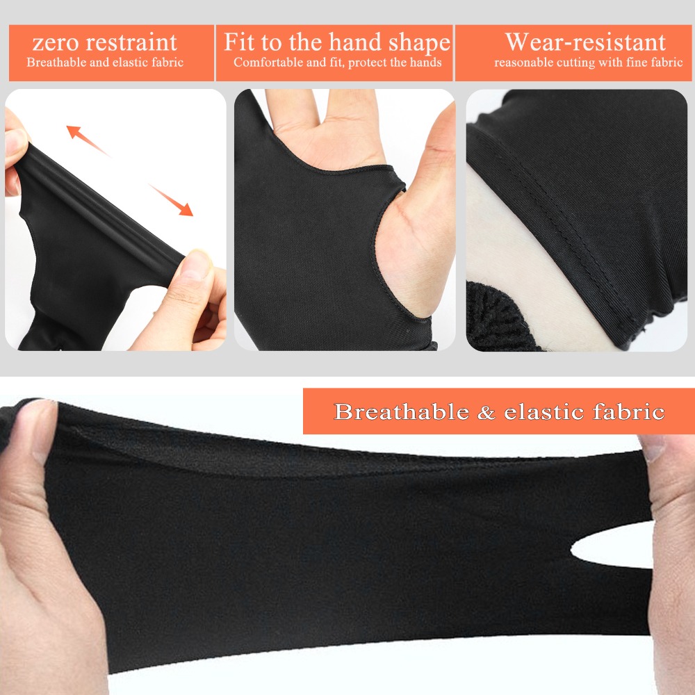 2pcs Durable Two-Finger Design - Drawing Glove Artist ulasan dan harga