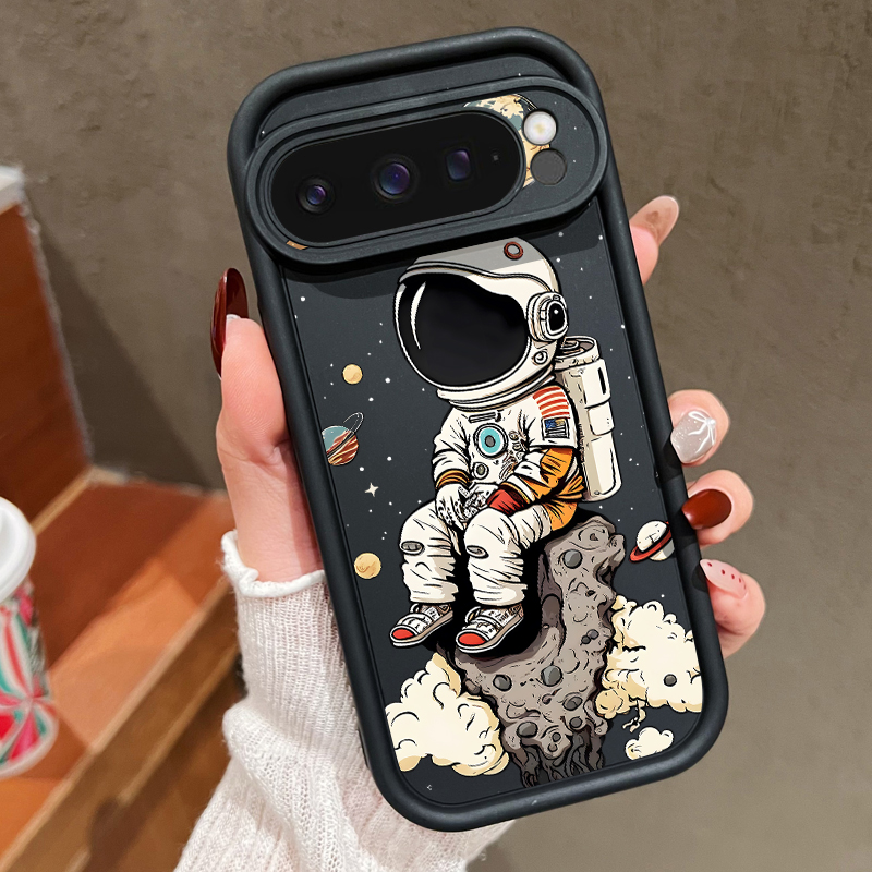 Cartoon Astronaut Print TPU Ph - Google Pixel 9 ulasan dan harga